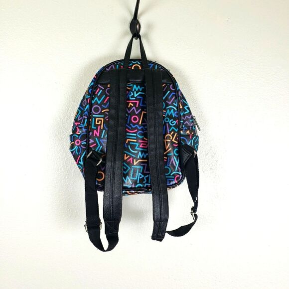 Stranger Things Loungefly Vintage 90's Neon Light Mini Zip Up Back Pack - Picture 4 of 9